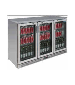 Arrière-bar 3 Portes Vitrées Battantes