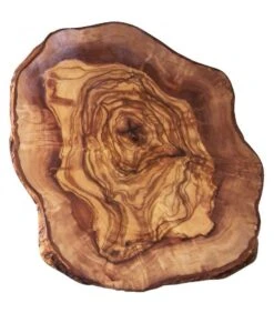 Assiette à Fromages En Bois D'olivier De Fabrication Artisanale