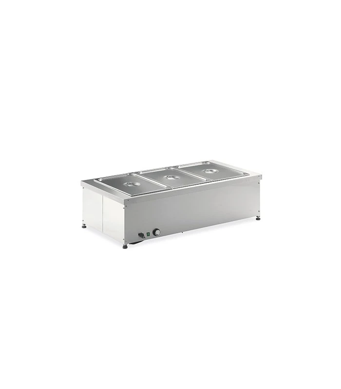 Bain-marie Bac GN 3x1/1 - Metalcarrelli