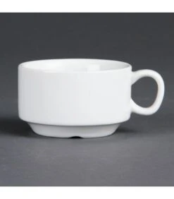 Boîte De 12 Tasses à Café Empilables 85 Ml - Olympia