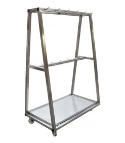 Chariot De Détaillage En Inox Pour Longes Et Piéçage