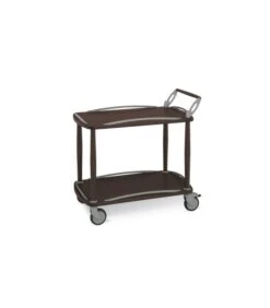 Chariot De Service Wengé - Metalcarrelli