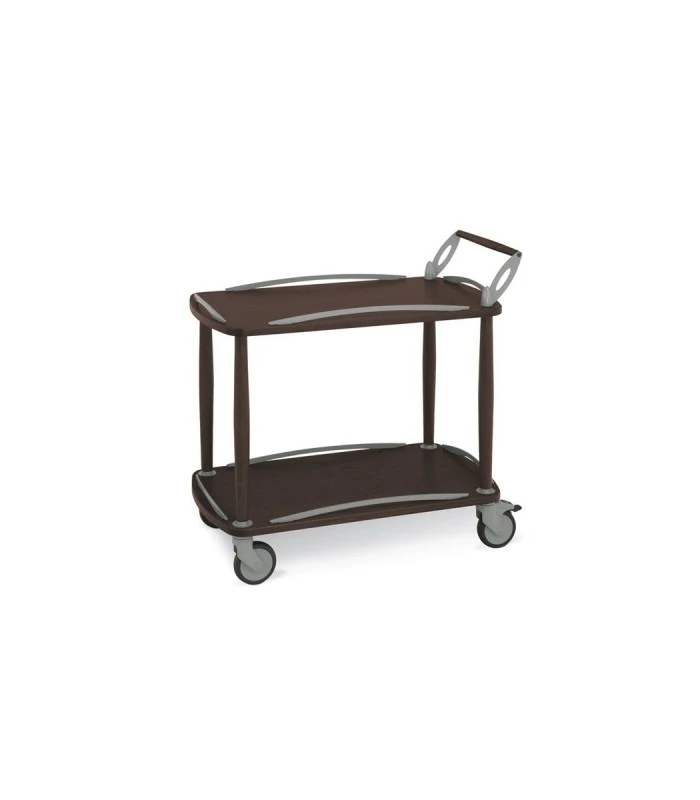 Chariot De Service Wengé - Metalcarrelli