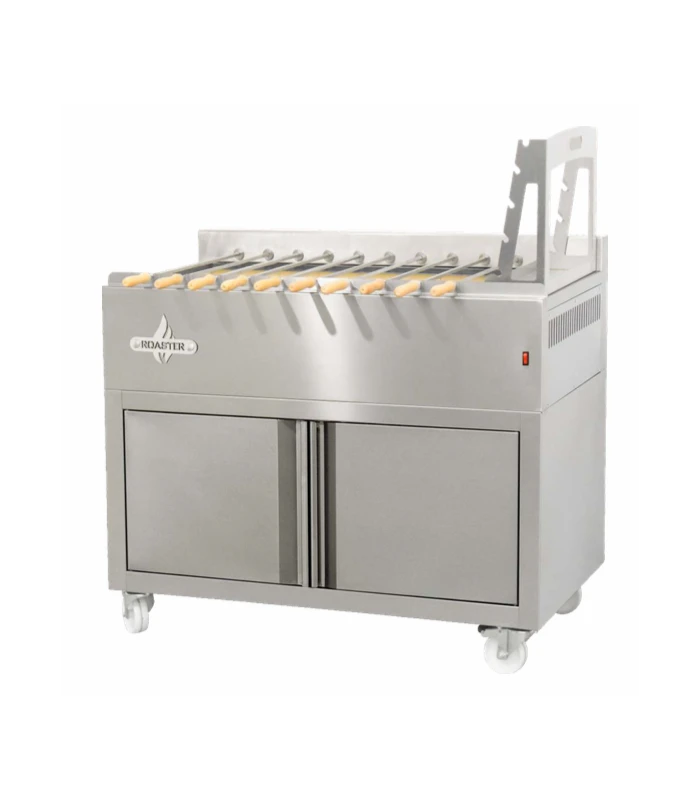 Churrasco Professionnel Ă Charbon De Bois 6 Ou 9 Broches â Image 2