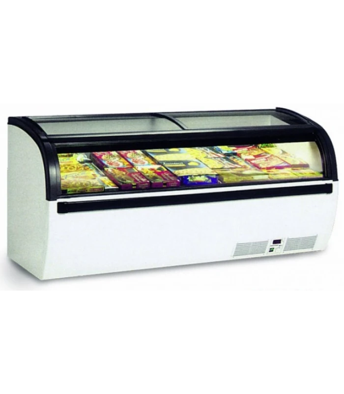 Congélateur Grande Visibilité Avec Portes Vitrées Coulissantes Ou Relevables