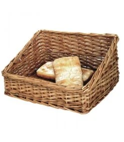 Corbeille Traditionnelle En Osier Foncé - Olympia