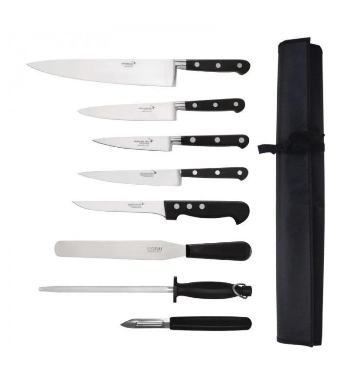 Ensemble 8 Couteaux Avec étui - Deglon Sabatier