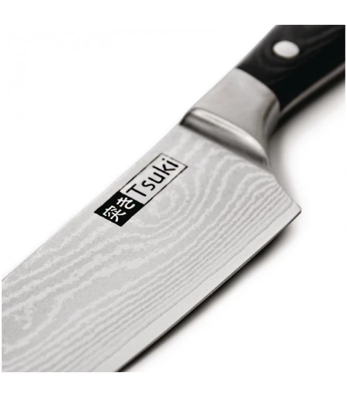 Ensemble De 5 Couteaux Japonais De Qualité Supérieure Avec Etui - Tsuki – Image 2