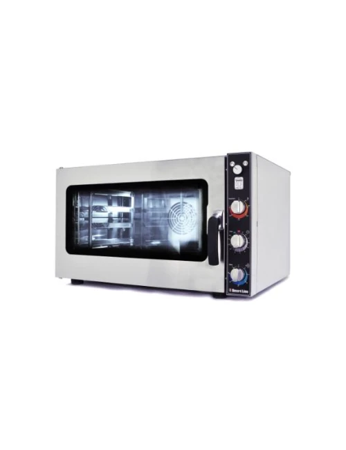 MADE IN ITALY Four Ă Convection Et Vapeur 5 Niveaux GN 1/1 Manuel Ou Digital