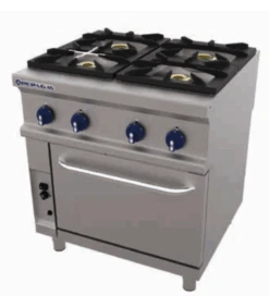 Fourneau 4 Feux Sur Four Gaz GN 2/1