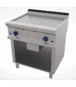 Grill Chrome Gaz Sur Socle Largeur 800mm