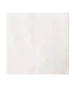 Lot De 5000 Serviettes Snacking En Papier Blanches 330mm
