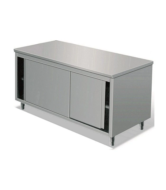 Table Armoire Inox Neutre Gamme 600 – Image 2