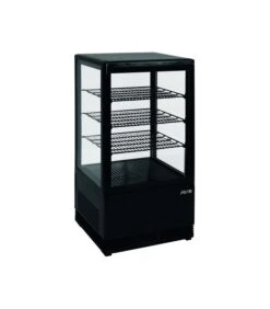 Mini-vitrine De Présentation Noire ModÚle 68 Litres