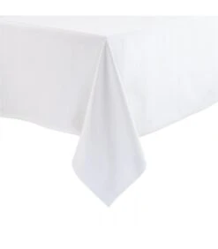 Nappe Carrée En Polyester-coton Blanche 2280mm