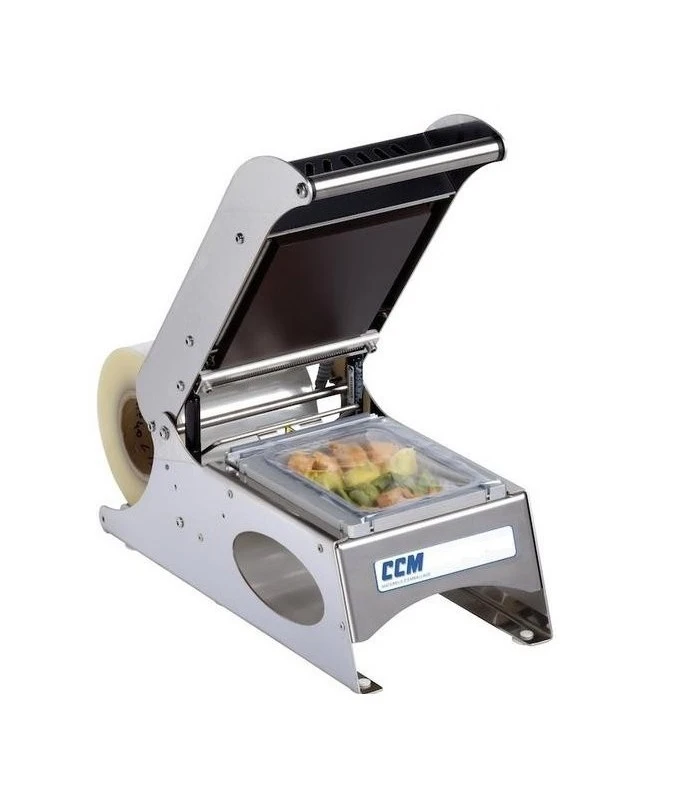 CCM Operculeuse De Barquettes Manuelle Avec 4 Rouleaux De Bobine