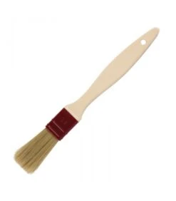 Pinceau à Pâtisserie Plat En Poils Naturels 25mm - Matfer