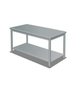 Table Inox Démontable Largeur 600 Mm Avec Ou Sans Dosseret