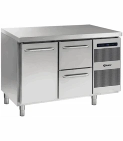 Table Réfrigérée Positive à 1 Porte Et Tiroirs