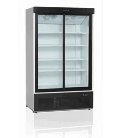 Vitrine Murale 2 Portes Vitrées WHITE