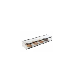 Vitrine Neutre Plat En Aluminium Anodisé 1212 Mm