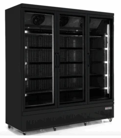 Vitrine Réfrigérée Murale Positive Avec 3 Portes Ouvrantes