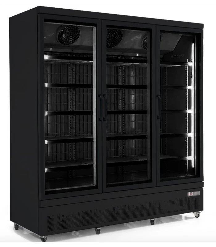 Vitrine Réfrigérée Murale Positive Avec 3 Portes Ouvrantes