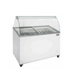 Vitrine Réfrigérée Pour Glaces 7 Bacs De 5 Litres